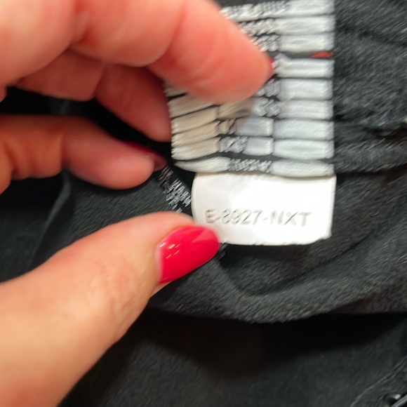 Marker women plain BLACK coat Soft Shell zip up Jacket Fleece Lined high neck L - Picture 9 of 16